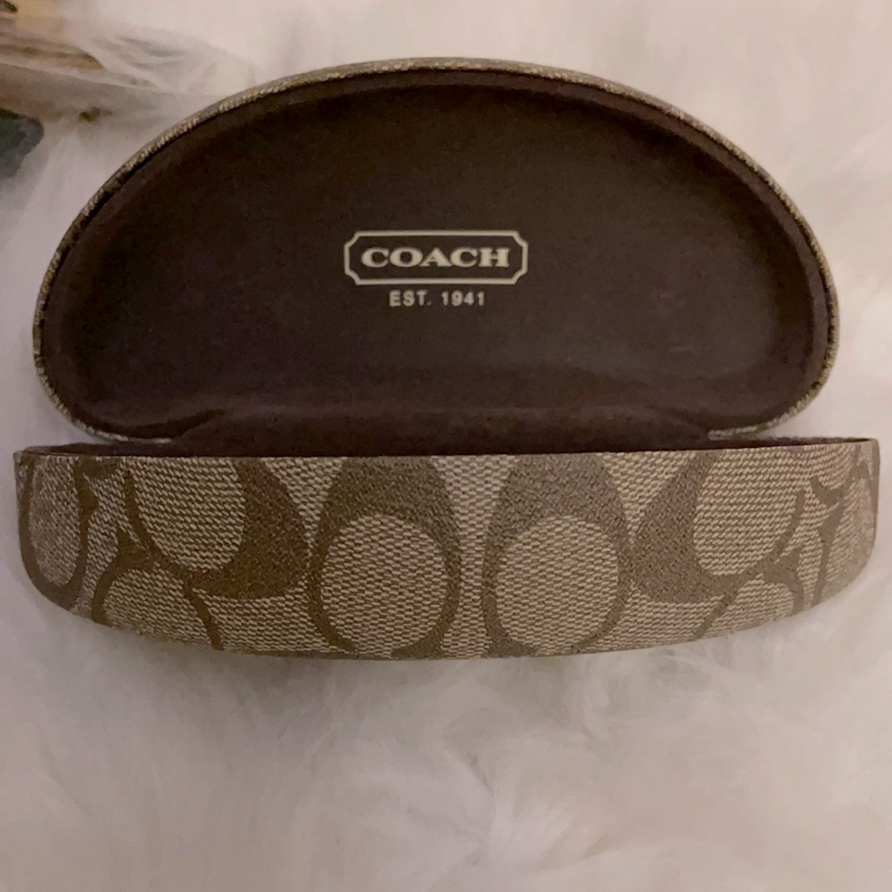 COACH sunglass case